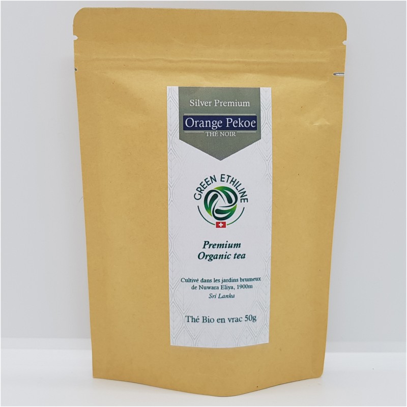 OP black tea - ORGANIC - Bulk 50g