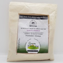 Feines schwarzes Salz (unraffiniert) aus dem Himalaya 250g